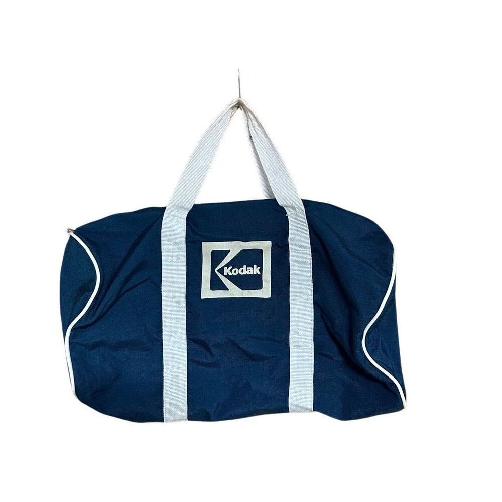 Kodak Vintage Duffle Bag without Strap Navy Blue